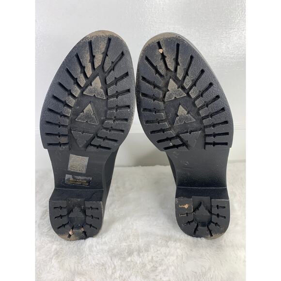 Jeffrey Campbell Black Rubber Chelsea Rain Boots Women’s Size 7 - Picture 8 of 8